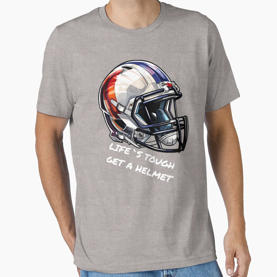 Copy Copy Life S Tough Get Helmet T-Shirt - Minimalist Print Unisex - T-Shirt, Sweatshirt, Hoodie