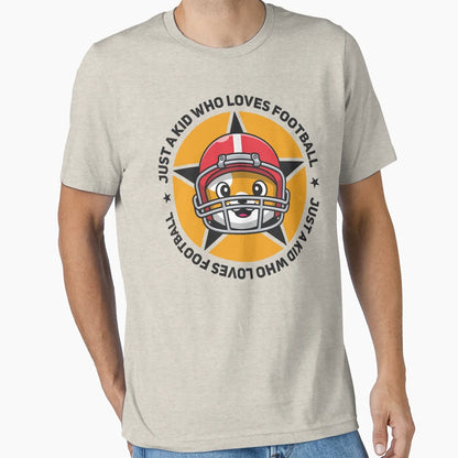 Just Who Loves Football T-Shirt - Trendy Graphic for Adults - T-Shirt, Sweatshirt, Hoodie