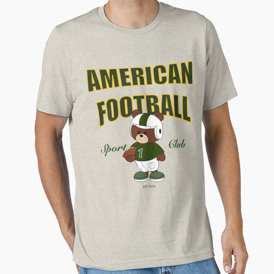 American Football T-Shirt - Fun Novelty Design for Adults - T-Shirt, Sweatshirt, Hoodie