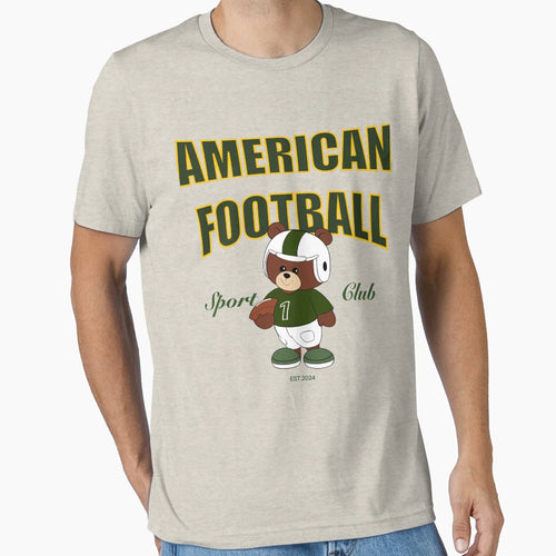 American Football T-Shirt - Fun Novelty Design for Adults - T-Shirt, Sweatshirt, Hoodie