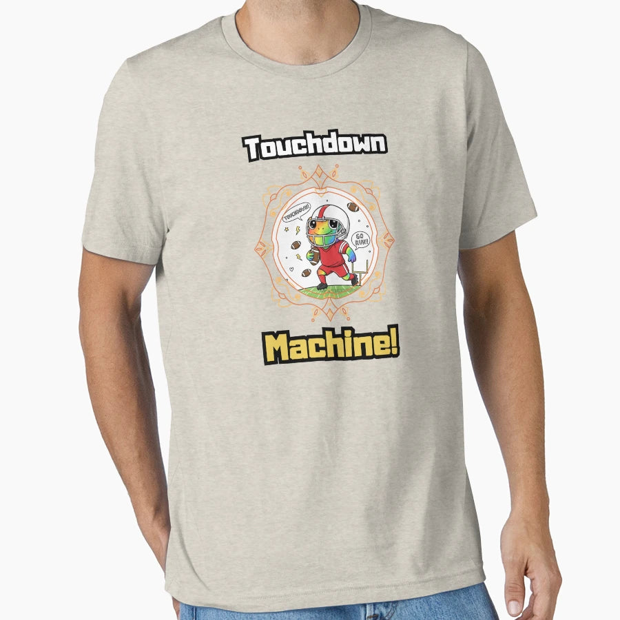 Touchdown Machine Kawaii Toad T-Shirt - Casual Everyday Wear Men Women - T-Shirt, Sweatshirt, Hoodie