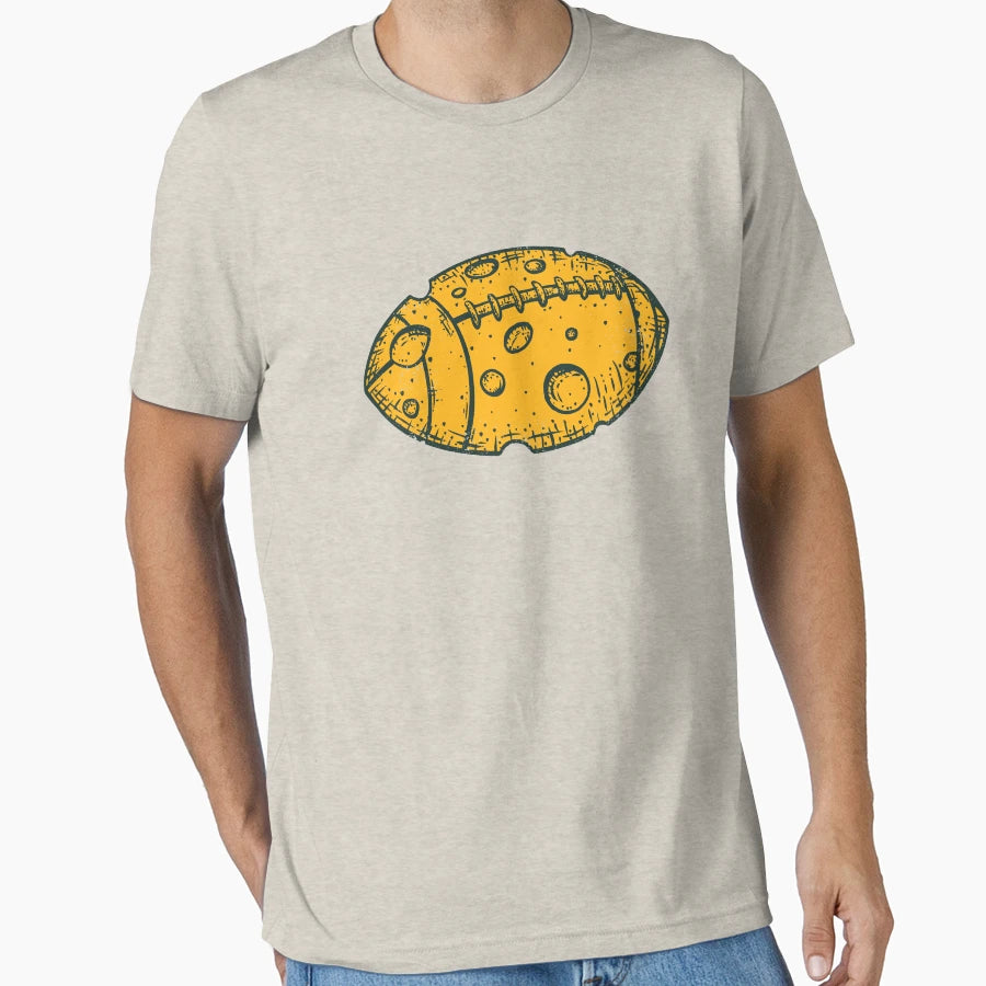 Green Bay Cheese Football Fan T-Shirt - Unique Graphic Men Women - T-Shirt, Sweatshirt, Hoodie