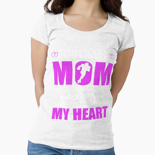 Football Moms Full Heart Mothers Day T-Shirt - Trendy Graphic Unisex - T-Shirt, Sweatshirt, Hoodie