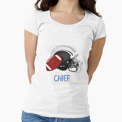 Chief Football T-Shirt - Aesthetic Graphic for Adults - T-Shirt, Sweatshirt, Hoodie
