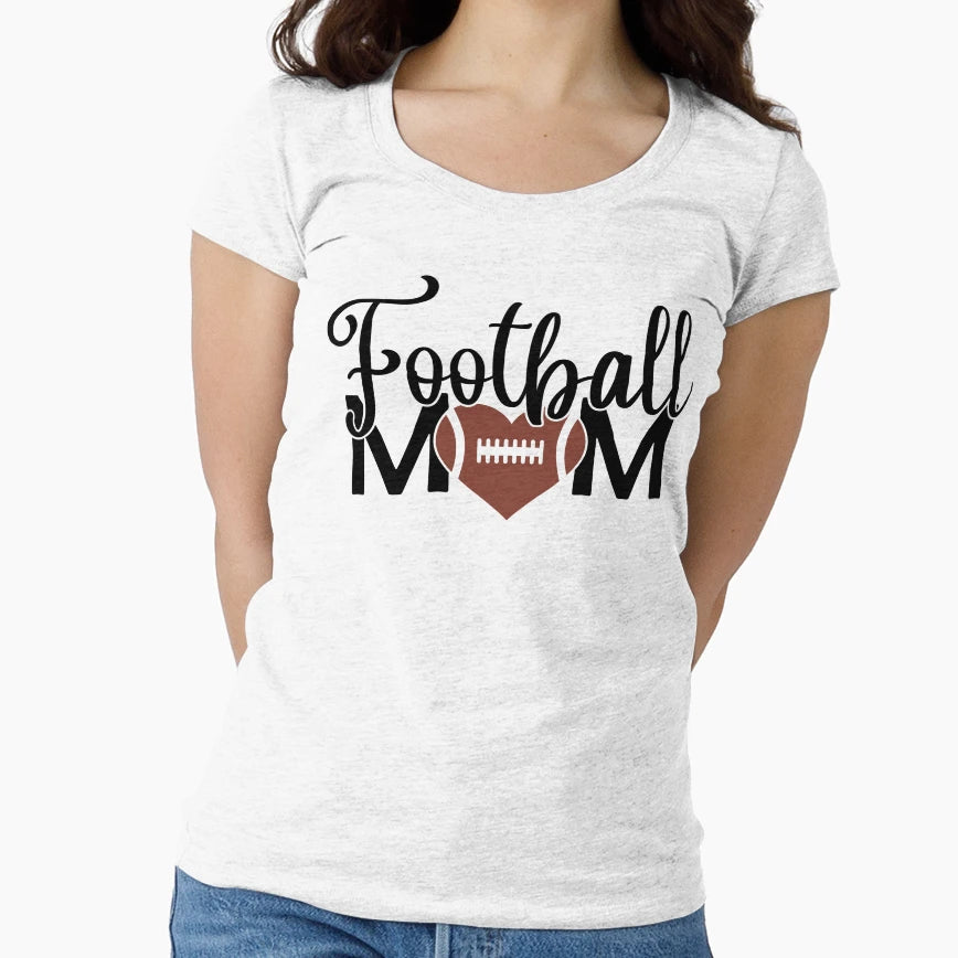 Football Mom T-Shirt - Unique Graphic for Adults - T-Shirt, Sweatshirt, Hoodie