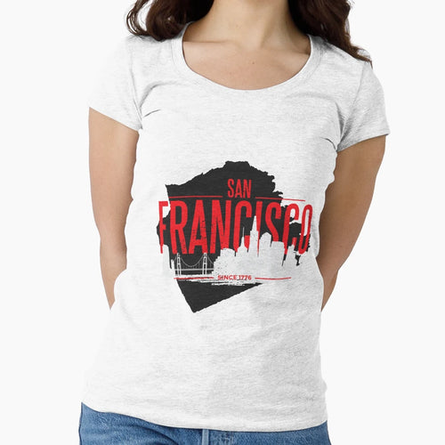 San Francisco Golden Gate T-Shirt - Unique Graphic Unisex - T-Shirt, Sweatshirt, Hoodie