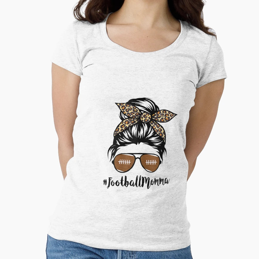 Football Momma Life T-Shirt - Graphic Print for Adults - T-Shirt, Sweatshirt, Hoodie