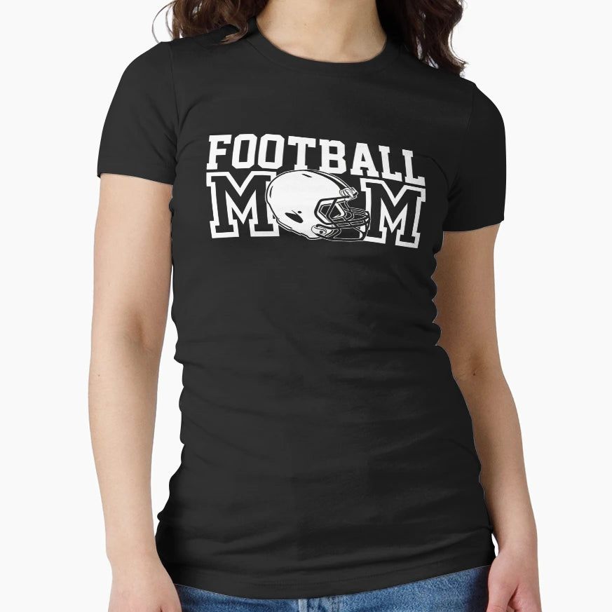 Football Mom Football Player Best Fan T-Shirt - Streetwear Style Unisex - T-Shirt, Sweatshirt, Hoodie