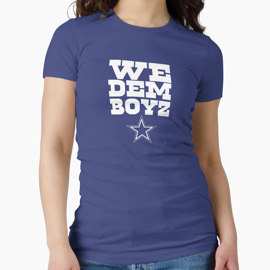 We Dem Boyz White T-Shirt - Fun Novelty Design for Adults - T-Shirt, Sweatshirt, Hoodie