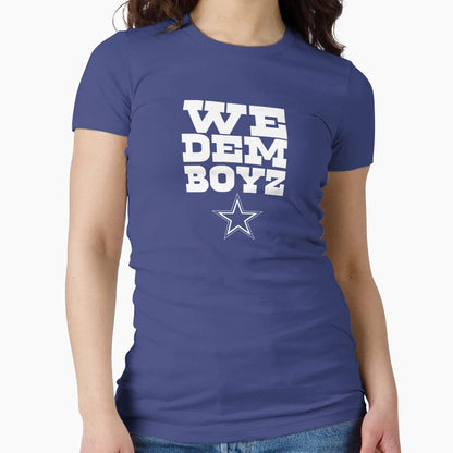 We Dem Boyz White T-Shirt - Fun Novelty Design for Adults - T-Shirt, Sweatshirt, Hoodie