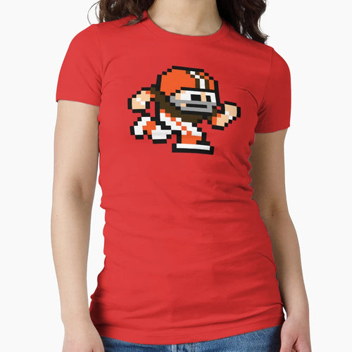 Cleveland Browns Tecmo Super Bowl T-Shirt - Custom Art Print for Adults - T-Shirt, Sweatshirt, Hoodie