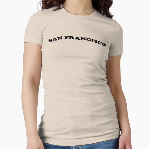San Francisco California Ca Funny Town 80S T-Shirt - Graphic Print Unisex - T-Shirt, Sweatshirt, Hoodie