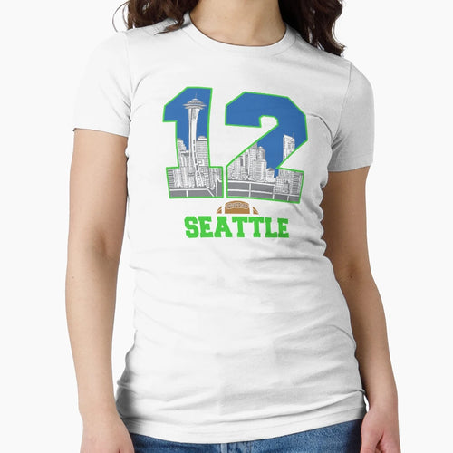 Seattle Football 12 Fans Seattle T-Shirt - Novelty Apparel Men Women - T-Shirt, Sweatshirt, Hoodie