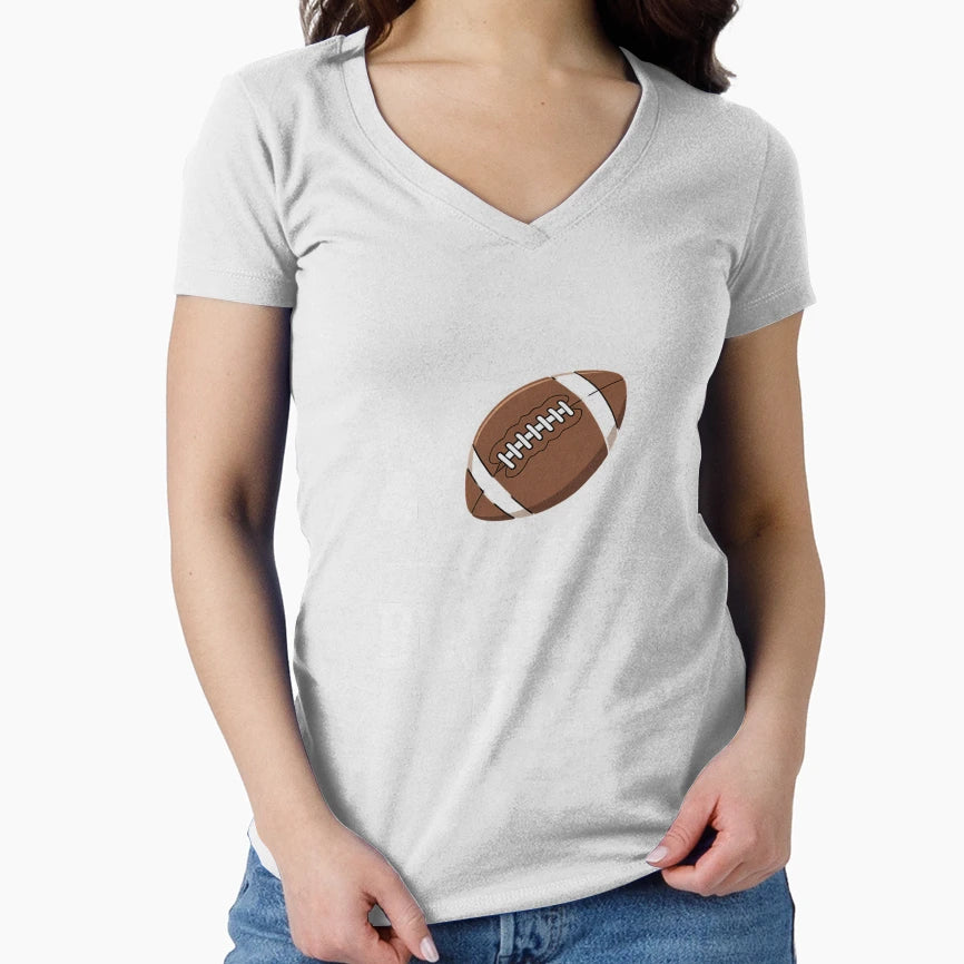 Mom Birthday Football Lover First Birthday T-Shirt - Trendy Graphic Unisex - T-Shirt, Sweatshirt, Hoodie