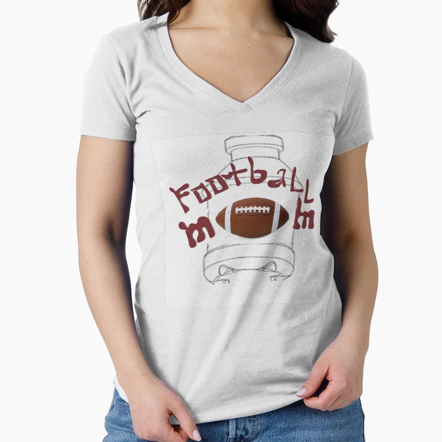 Football Mom T-Shirt - Aesthetic Graphic for Adults - T-Shirt, Sweatshirt, Hoodie