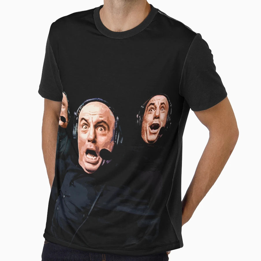 Joe Rogan Reactions Joe Rogan T-Shirt - Casual Everyday Wear Men Women - T-Shirt, Sweatshirt, Hoodie