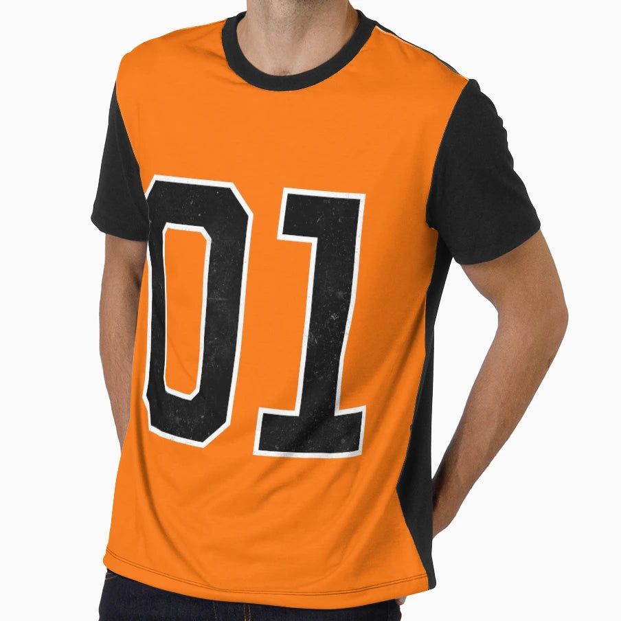 01 General Lee Number T-Shirt - Novelty Apparel Men Women - T-Shirt, Sweatshirt, Hoodie