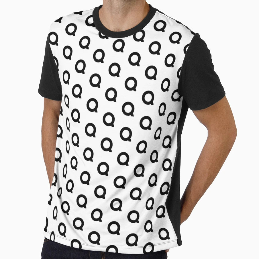 Q Capital Letter Letter Q Uppercase T-Shirt - Trendy Graphic Men Women - T-Shirt, Sweatshirt, Hoodie