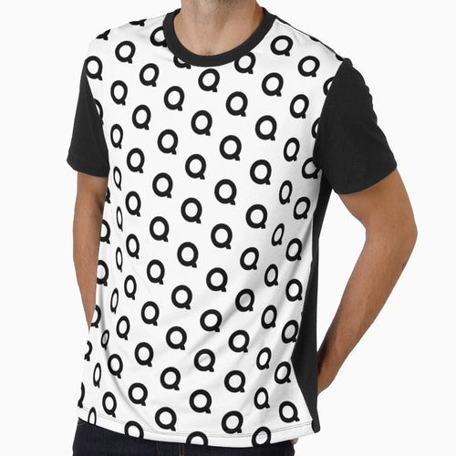 Q Capital Letter Letter Q Uppercase T-Shirt - Trendy Graphic Men Women - T-Shirt, Sweatshirt, Hoodie