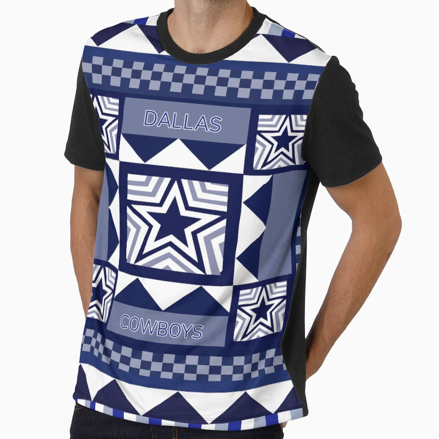 Dallas Cowboys Great Texas Football T-Shirt - Aesthetic Graphic for Adults - T-Shirt, Sweatshirt, Hoodie