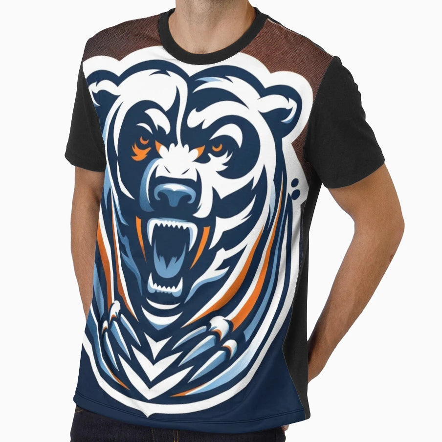 Chicago Bears T-Shirt - Casual Everyday Wear for Adults - T-Shirt, Sweatshirt, Hoodie