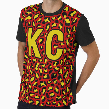 Kc Football Cheetah T-Shirt - Fun Novelty Design Unisex - T-Shirt, Sweatshirt, Hoodie