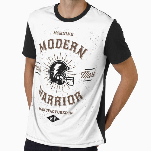 Modern Warrior T-Shirt - Custom Art Print Men Women - T-Shirt, Sweatshirt, Hoodie