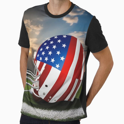 America God Family And Football T-Shirt - Fun Novelty Design Unisex - T-Shirt, Sweatshirt, Hoodie