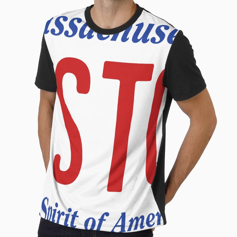 Boston Massachusetts License Plate T-Shirt - Trendy Graphic Unisex - T-Shirt, Sweatshirt, Hoodie