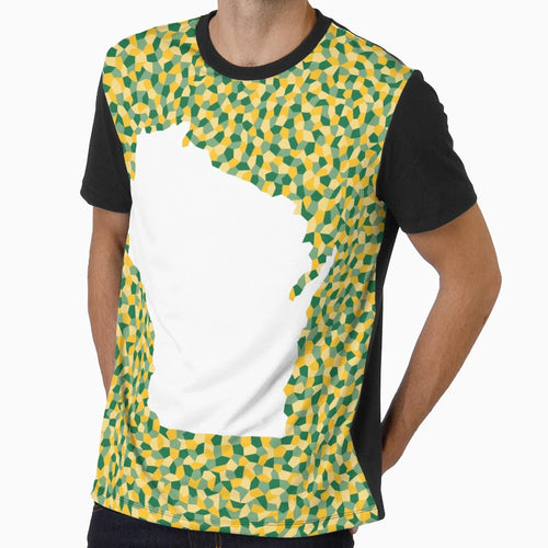 Wisco Green Bay Colors T-Shirt - Unique Graphic Unisex - T-Shirt, Sweatshirt, Hoodie