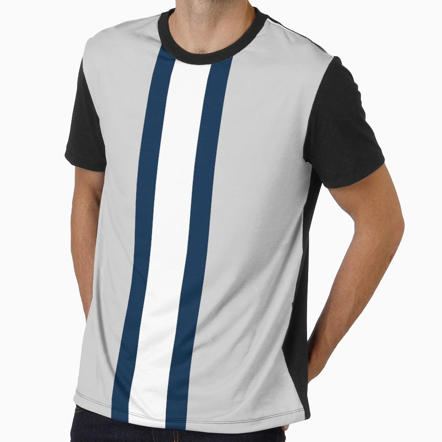 Dallas American Football Stripes T-Shirt - Minimalist Print Unisex - T-Shirt, Sweatshirt, Hoodie