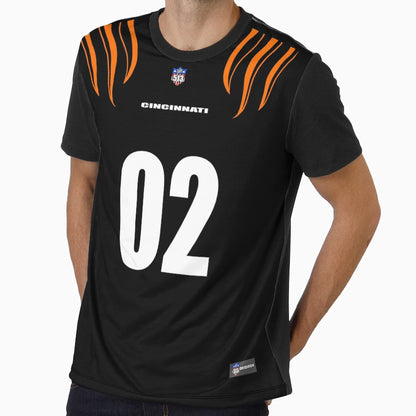 513 Gridiron Mock Jersey Number 02 T-Shirt - Minimalist Print Unisex - T-Shirt, Sweatshirt, Hoodie
