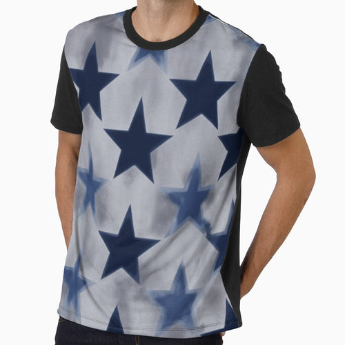 Star Pattern T-Shirt - Minimalist Print Men Women - T-Shirt, Sweatshirt, Hoodie