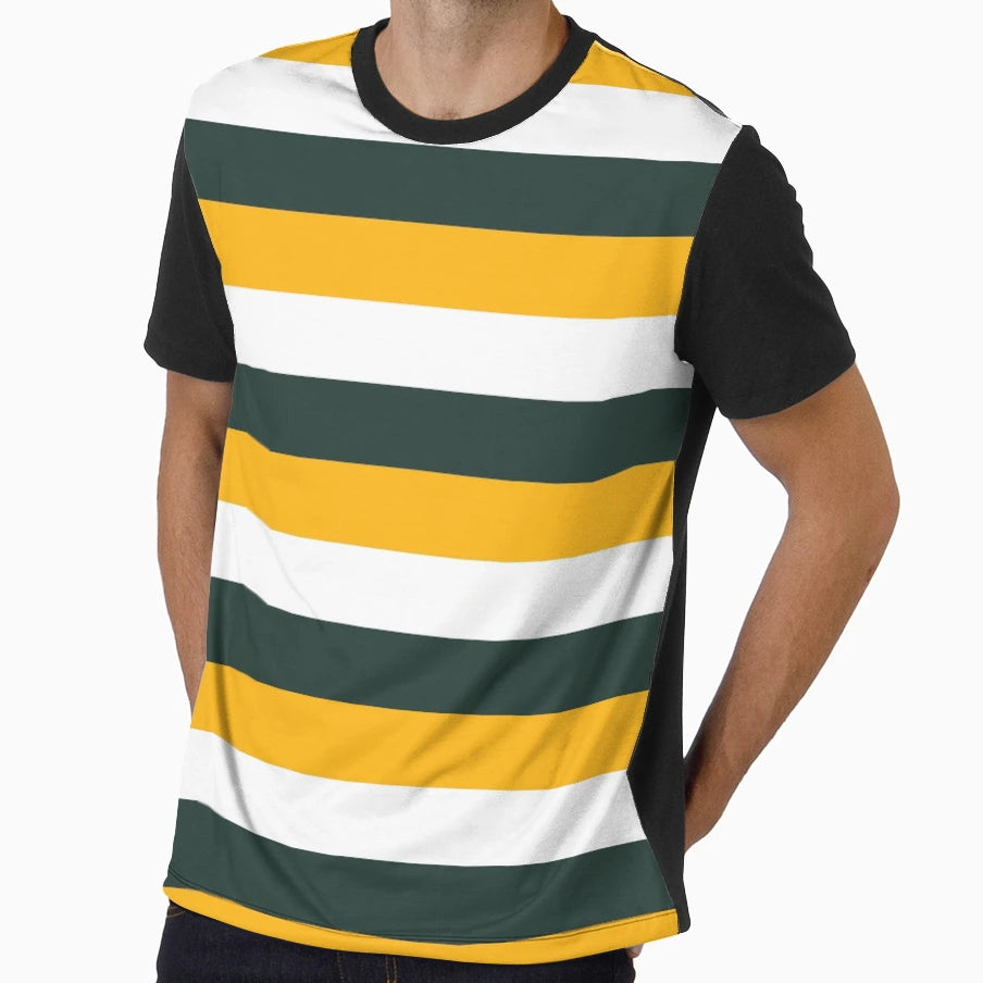 Green Bay T-Shirt - Custom Art Print Men Women - T-Shirt, Sweatshirt, Hoodie