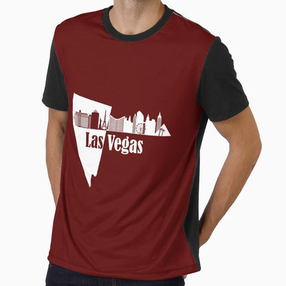 Las Vegas Skyline Nevada T-Shirt - Novelty Apparel for Adults - T-Shirt, Sweatshirt, Hoodie