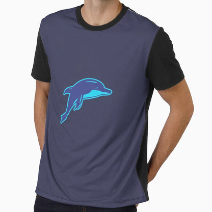 Dolphin T-Shirt - Trendy Graphic Unisex - T-Shirt, Sweatshirt, Hoodie