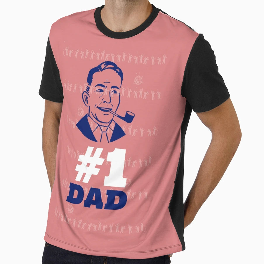 No1 Dad T-Shirt - Novelty Apparel Unisex - T-Shirt, Sweatshirt, Hoodie