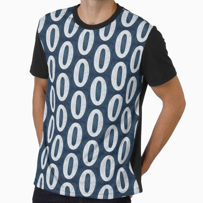 Illustration Number 0 Shabby T-Shirt - Minimalist Print Unisex - T-Shirt, Sweatshirt, Hoodie