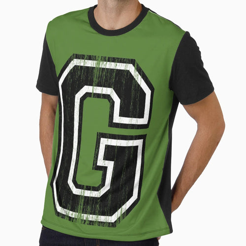 Big Varsity Letter G T-Shirt - Casual Everyday Wear for Adults - T-Shirt, Sweatshirt, Hoodie