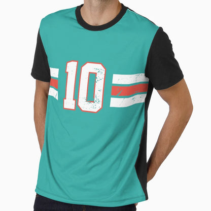 Tyreek 10 Dolphins T-Shirt - Novelty Apparel Unisex - T-Shirt, Sweatshirt, Hoodie