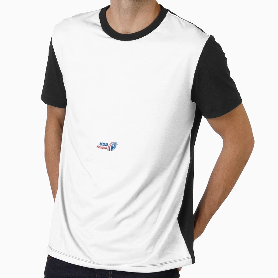 Usa Football T-Shirt - Custom Art Print Men Women - T-Shirt, Sweatshirt, Hoodie