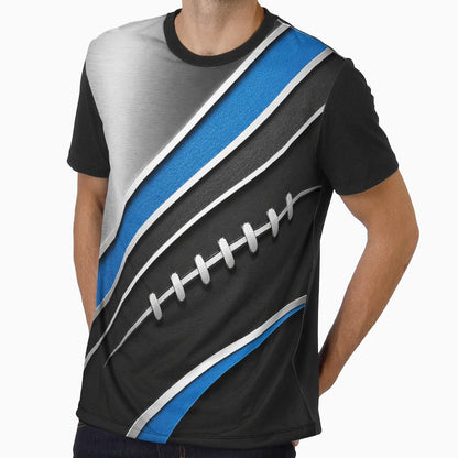 Electric Midnight Blue Black T-Shirt - Aesthetic Graphic Men Women - T-Shirt, Sweatshirt, Hoodie
