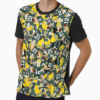 Green Bay Quarterback T-Shirt - Unique Graphic for Adults - T-Shirt, Sweatshirt, Hoodie
