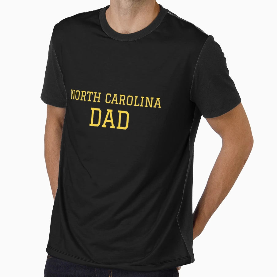 North Carolina Dad T-Shirt - Minimalist Print Unisex - T-Shirt, Sweatshirt, Hoodie