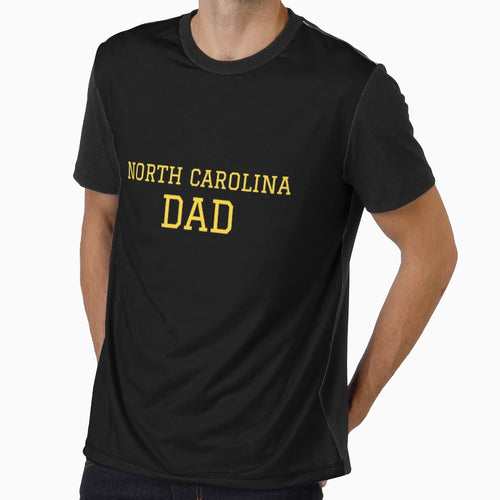 North Carolina Dad T-Shirt - Minimalist Print Unisex - T-Shirt, Sweatshirt, Hoodie