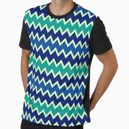 Boho Argyle Abstract Shape Pattern T-Shirt - Novelty Apparel for Adults - T-Shirt, Sweatshirt, Hoodie