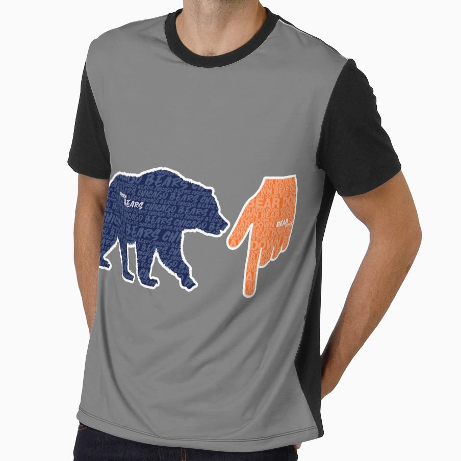 Bear Down Icons T-Shirt - Streetwear Style Men Women - T-Shirt, Sweatshirt, Hoodie
