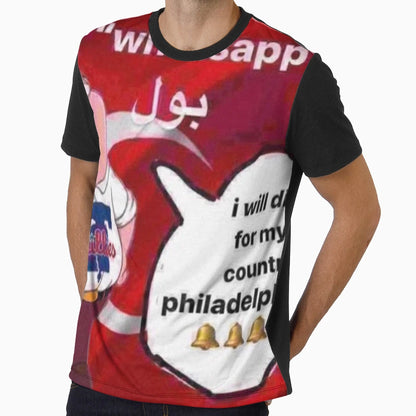 I Will Die My Country T-Shirt - Casual Everyday Wear Men Women - T-Shirt, Sweatshirt, Hoodie