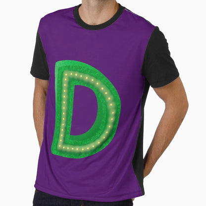 Letter D 2022 T-Shirt - Minimalist Print Unisex - T-Shirt, Sweatshirt, Hoodie