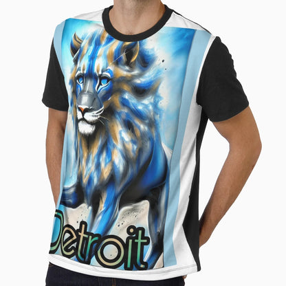 Detroit T-Shirt - Minimalist Print Men Women - T-Shirt, Sweatshirt, Hoodie